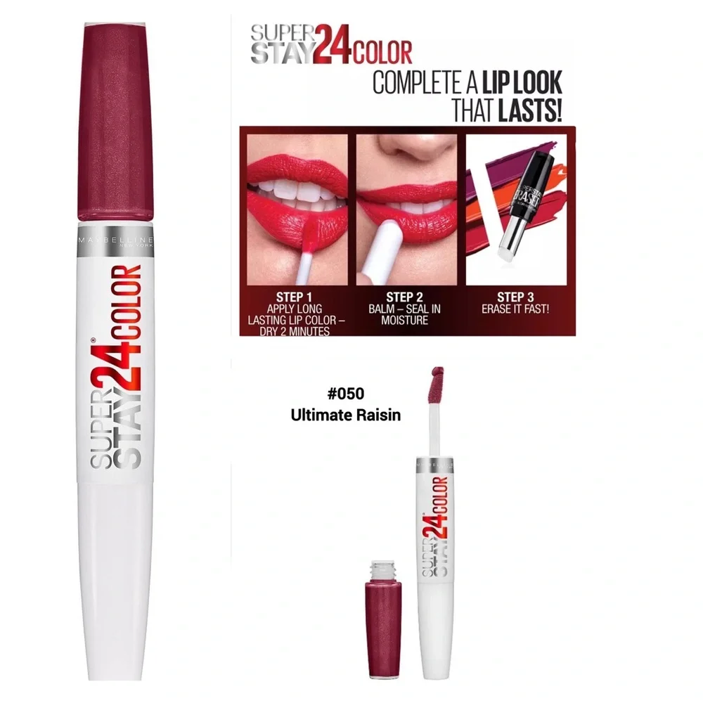 SuperStay 24 Liquid Lipstick - #050 Ultimate Raisin